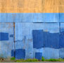 Blue Wall Abstract